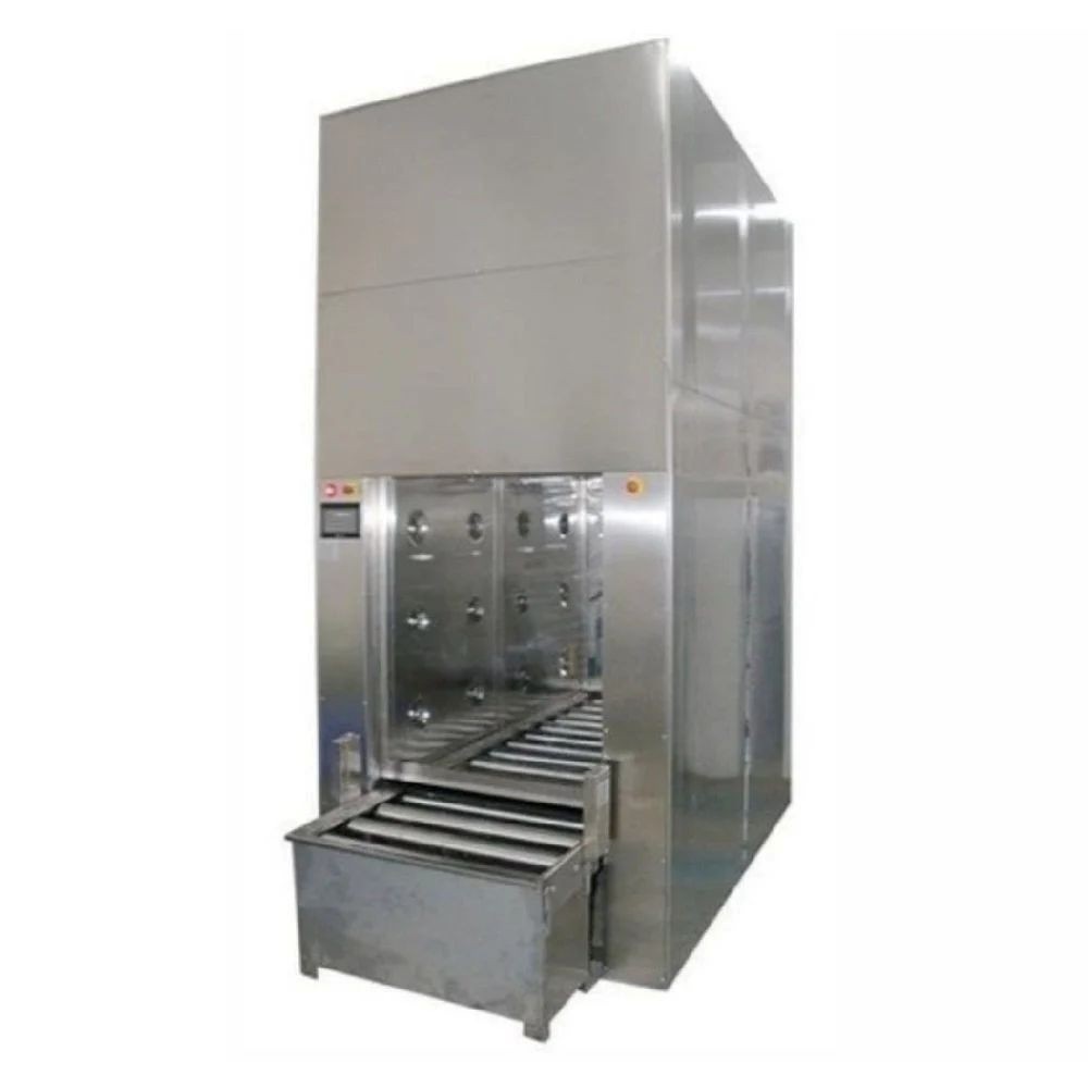 De-dusting Tunnel (white background)